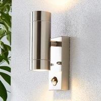 Billy PIR Sensor Chrome Outdoor Wall Light Chrome