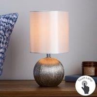 Adana Mini Ceramic IvoryTouch Dimmable Lamp Cream