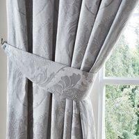Zahra Silver Tiebacks Silver
