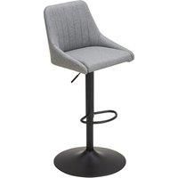 Kenton Bar Stool Grey Herringbone Grey