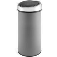 Dunelm 30L Grey Press Top Bin