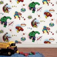 Disney Marvel Comics Wallpaper White