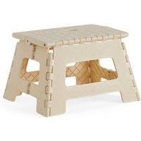 Small Cream Step Stool Cream