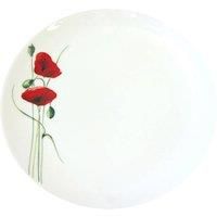 Poppy Porcelain Dinner Plate