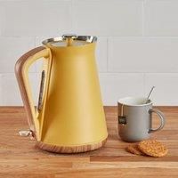 Contemporary 1.7L 3kW Ochre Jug Kettle Yellow