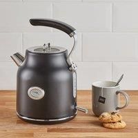 Retro 1.7L 3kW Matt Black Kettle Black