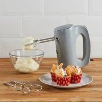 300W Grey Hand Mixer Grey