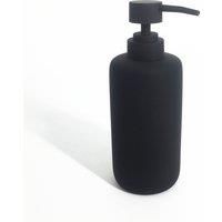Elements Matt Black Lotion Dispenser Black