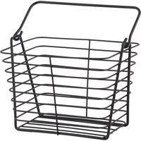 Black Wire Storage Basket Black