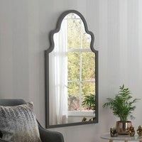 Yearn Dark Grey Moroccan Mirror 60x107cm Dark Grey