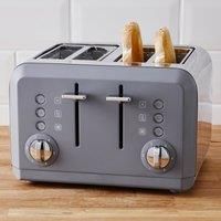 Cool Grey Spectrum Toaster Grey and Silver