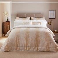 Dorma Purity Corinthia Bedspread Gold and Grey