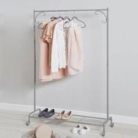 Grey Clothes Rail Grey