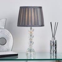 Dorma Mini Genevieve Table Lamp Grey