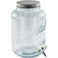 Dunelm 8L Glass Drinks Dispenser with Infuser