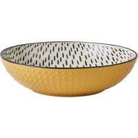 Global Ochre Stoneware Ramen Bowl