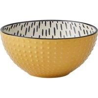 Global Ochre Stoneware Cereal Bowl
