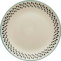 Global Teal Stoneware Dinner Plate
