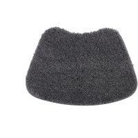 Buddy Bath Antibacterial Charcoal Curve Bath Mat Charcoal