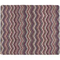 Missouri Recycled Cotton Doormat Purple, Grey and White