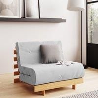 Mito Single Futon Grey