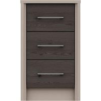 Dolan 3 Drawer Bedside Table