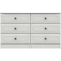 Portia Wide 6 Drawer Chest