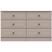 Portia Wide 6 Drawer Chest