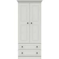 Portia Double 2 Drawer Wardrobe