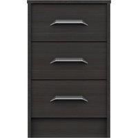 Florine 3 Drawer Bedside Table
