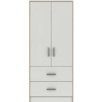 Florine Double 2 Drawer Wardrobe
