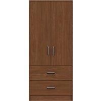 Florine Double 2 Drawer Wardrobe