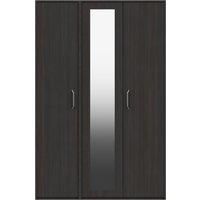 Florine Triple Wardrobe, Mirrored