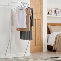 White Garment Rail White
