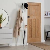 White Coat Stand White
