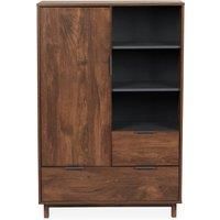 Carson Tall Cabinet Brown