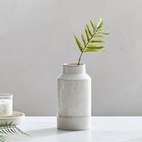 Dorma Purity Ceramic Vase 17cm Cream Cream