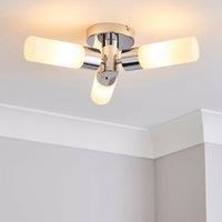 Porto 3 Lt Bathroom Flush Fitting Chrome Chrome