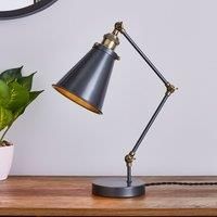 Logan Task Table Lamp Grey