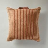 Jute and Cotton Butterscotch Floor Cushion Yellow