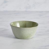 Amalfi Reactive Glaze Stoneware Dip Bowl, Sage