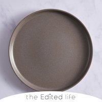 Urban Dinner Plate Charcoal Charcoal