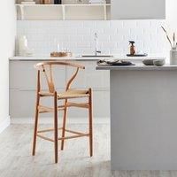 Lara Bar Stool, Beech Wood