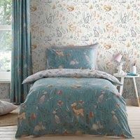 Woodland Animals Neutral Wallpaper Natural