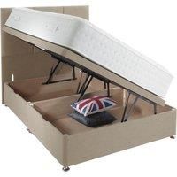 Side Opening Ottoman Bed Beige