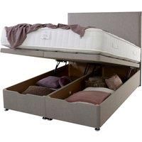End Opening Ottoman Bed Grey