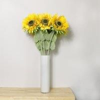 Artificial Yellow Sunflower Stem