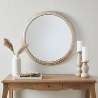 Churchgate Round Mirror Brown