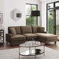 Beatrice Matte Velvet Right Hand Corner Sofa