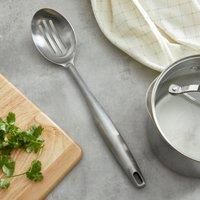 Professional Slotted Spoon Silver